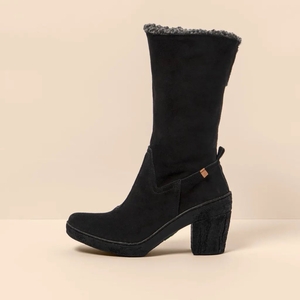 El Naturalista N5515 SILK SUEDE Noir Femme | JIN-34548281